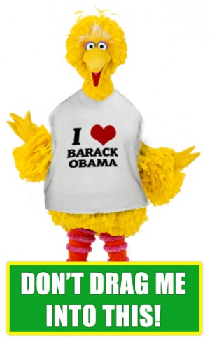 Big Bird Supports Obama