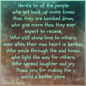 Make the world a better place!