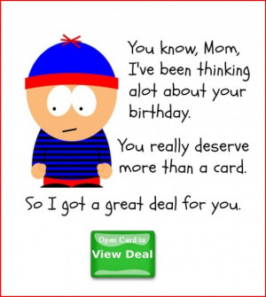 Funny Birthday Card for Mom