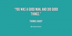 your a good man quotes