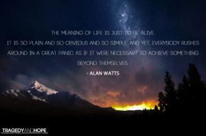 Alan Watts on Zen, a thinker of life.