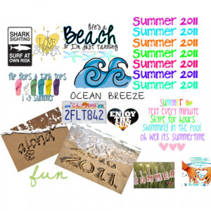 summer quotes - Polyvore