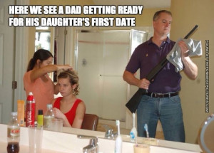 Funny-2014-Dad-Getting-Ready-For-His-Daughters-First-Date-MEME-and-LOL