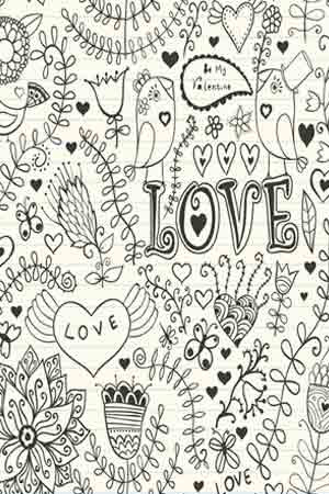 Drawings Of Love Quotes Drawing of romantic flowers
