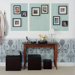 wall-paper-hallway-decor-stylish-low-budget-easy-designer-simple-wall ...