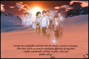 Develop the unshakable conviction that the Divine is present in ...