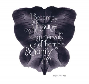 Madness Insanity Quotes Hand lettering quotes