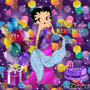 HAPPY BIRTHDAY FROM BETTY BOOP