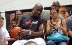 Shaquille and Shaunie O'Neal