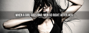 Bad Girl Facebook Covers