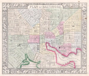 Plan Baltimore Geographicus