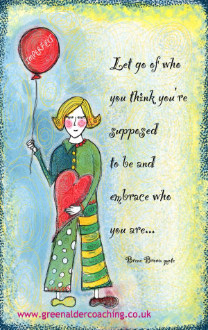 Brene Brown quote illustrated by Lisa McLoughlin www ...