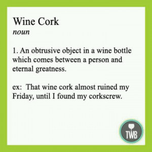 Wine cork.