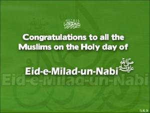 Wish you all blessed Eid Milad-un-Nabi(SAW).