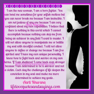 Am A Confident Woman.. | Love Quotes And SayingsLove Quotes And ...