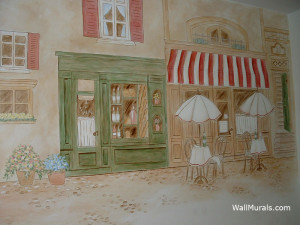 KITCHEN WALL MURALS BY COLETTE - KITCHEN MURALS - BORDERS