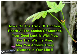 Good Luck Future Life Quotations in English 1583 | QuotesAdda.com ...