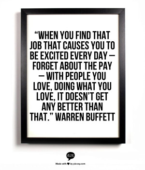 Inspiration from Warren Buffett on careers, leadership, and mentorship