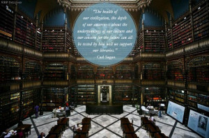 Flavorwire posted a series of great quotes about libraries from famous ...
