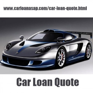 Car Loan Quote