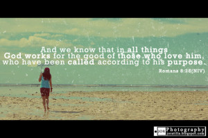 Bible Quotes Romans 8:28