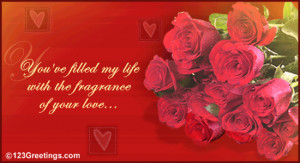 Send I Love you e card greeting to your love mate free