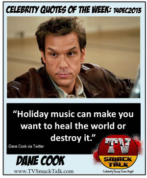 Holiday music can make you want to heal the world or destroy it.