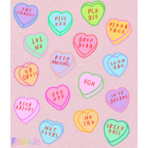 ... Heart Candy Rude Kawaii Sweatshirt Pastel Goth Pastel Grunge Fashlin