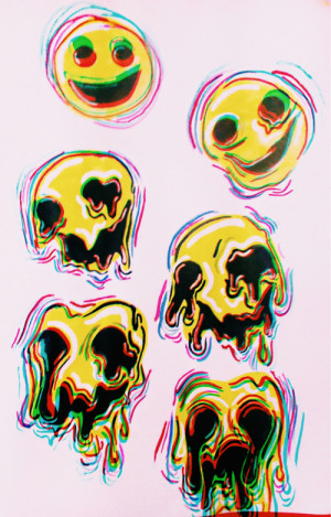 art trippy hippie drugs child weed smoke lsd high acid psychedelic ...