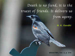 Mahatma Gandhi Quotes on Death