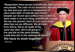 We have to work together