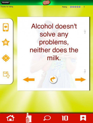 Funny quotes funny drinking sayings with the capture of the screen ...