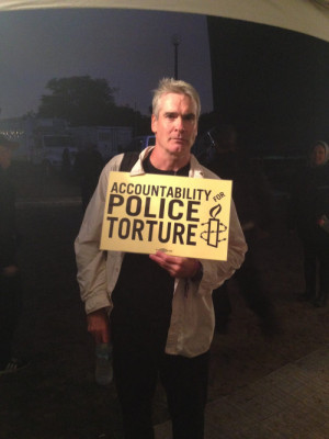 Henry Rollins supporting ‪#‎HumanRights‬ - Riot Fest 2014