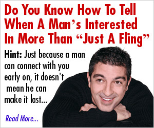 Do You Know How To Tell When A Man's Interested In