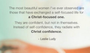 Self Confidence vs Christ Confidence