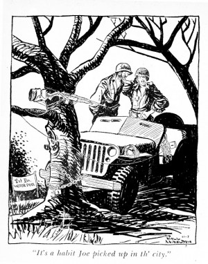 Bill Mauldin’s Illustrations from “Up Front”