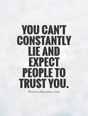 quotes about broken trust and lies