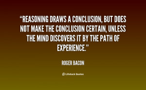 Roger Bacon Quotes