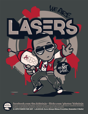 Lasers Background Lupe Lasers - lupe fiasco x kdnj by