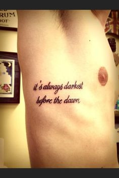 Getting Through Struggles Quotes About Tattoos Quotesgram