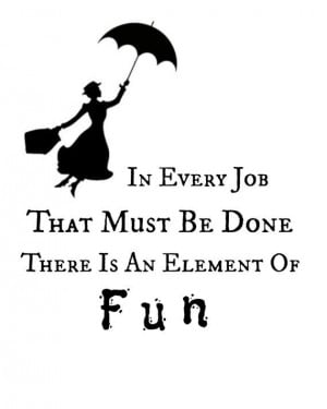Mary Poppins Quote Printable Instant Download