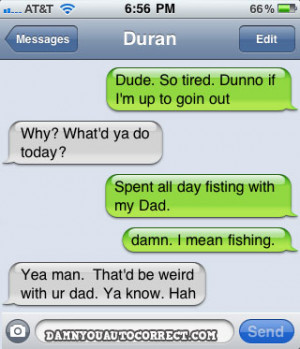 ... : Funny texts // Tags: Funny autocorrect fail - Fishing // May, 2013