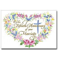 50th wedding anniversary wedding anniversary card $ 2 69