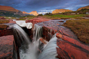Triple Falls, Glacier National Park, Montana