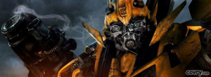 Bumblebee Transformers facebook cover