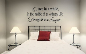 Once in a while wall quote to fit 23 x 12.5 by vinylexpress, $15.00