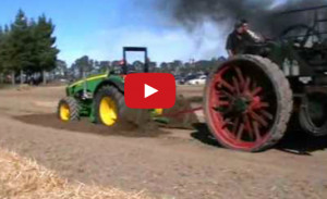 Case Steam Tractor Plowing