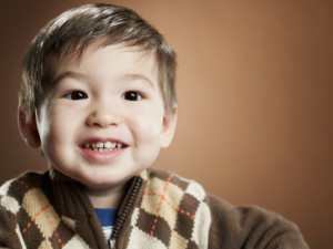 year old mixed baby boy