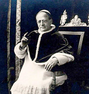 Achille Ratti, future Pope Pius XI