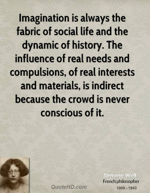 Simone Weil Imagination Quotes